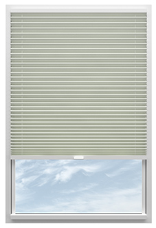 Solaris, Whisp Grey - Clip Fit Pleated Blind